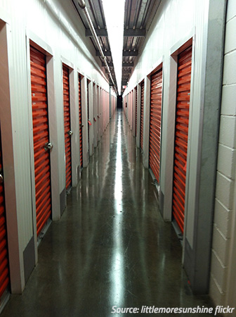choose the right size self storage unit