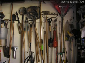 how to pack your garage for a move
