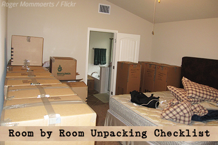 after moving checklist